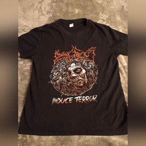 Dying Fetus "Induce Terror" shirt. Large